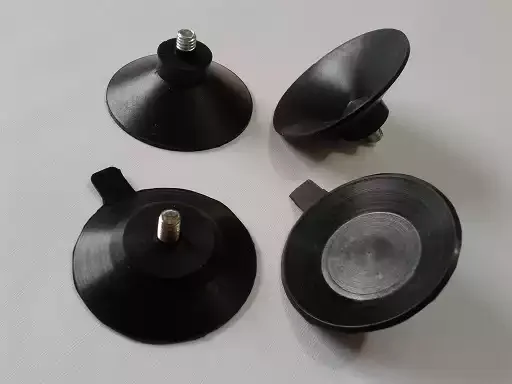 Threaded Screw Suction Cup Glass Mount Suction Holder For Automobile Glass Installation