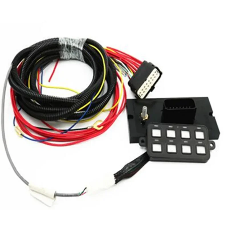 

Gold Seller 8-Way Touch Screen Switch Panel, Suitable for Modification, with Bluetooth with System APP Control, Touch Swi