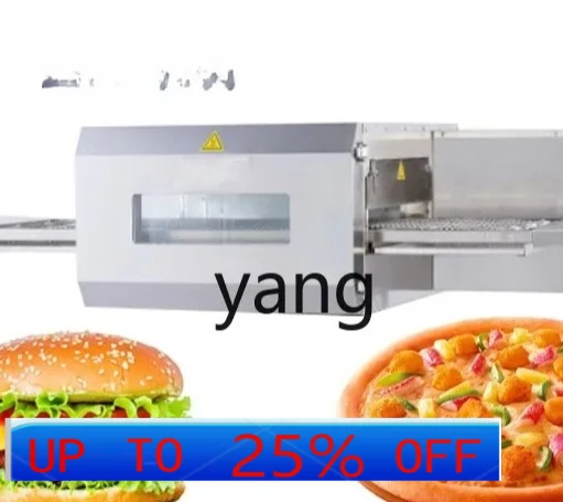 Lcx Commercial Intelligent Quick Grill Burger Oven, Hot Air Circulation Chain Pizza Oven