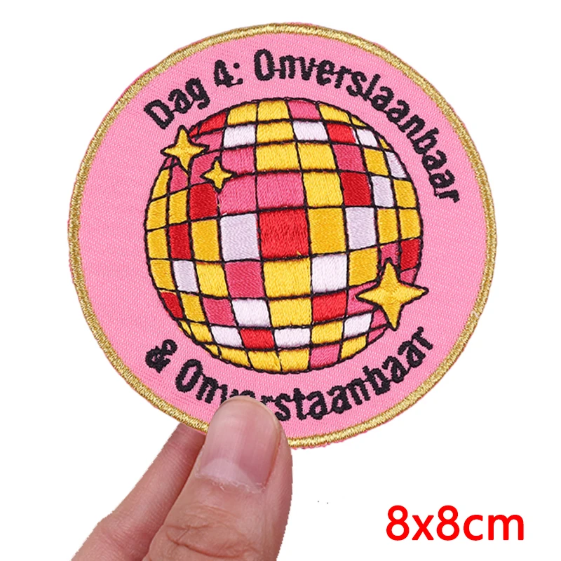 2026 NIEUWE Stijl Oeteldonk Emblem Patch Carnaval Voor Nederland Ijzer Op Patches Voor Kleding Stickers Kikker Borduren Patches