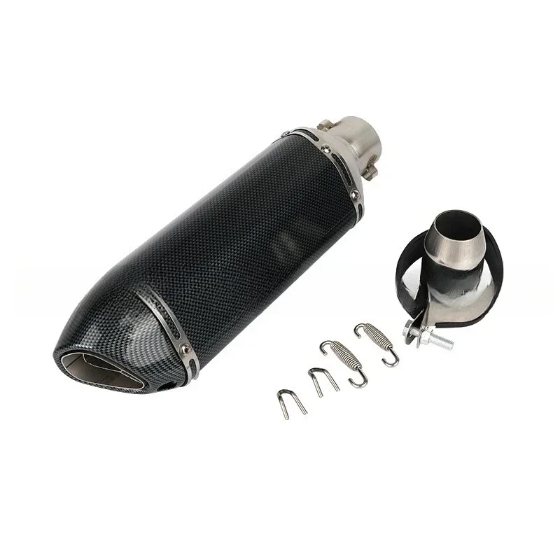 

Small hexagonal exhaust pipe, carbon fiber, motorcycle modified exhaust pipe modified exhaust pipe