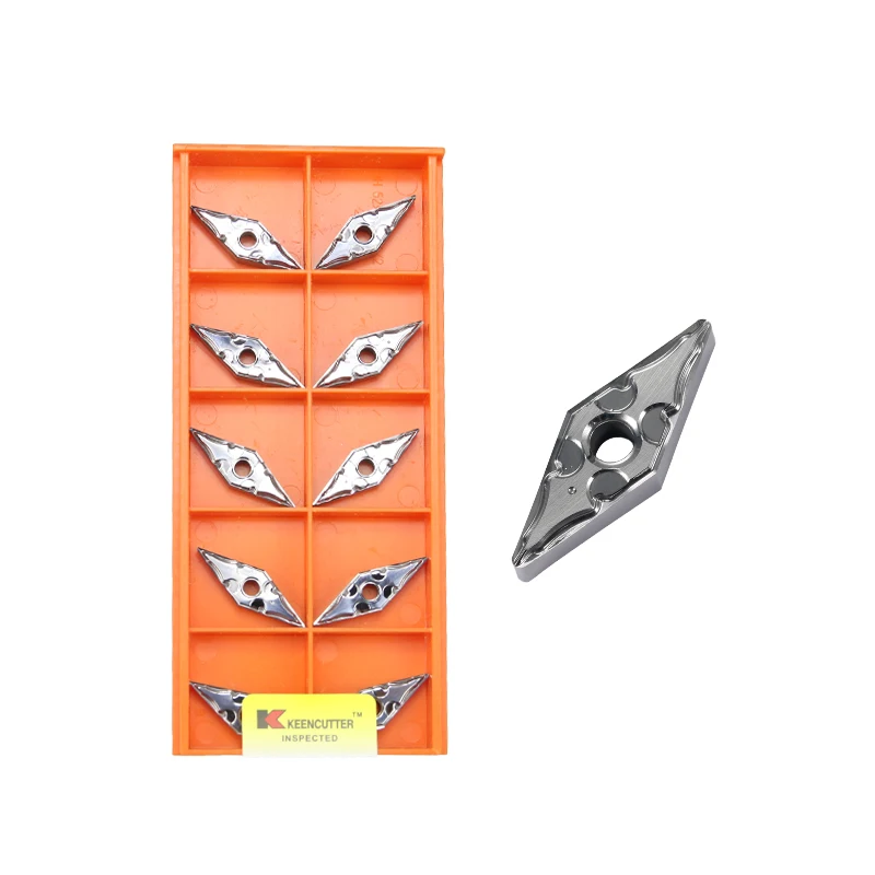 VNMG160402 VNMG160404 VNMG160408-HA H01 карбидная вставка для резки алюминия MVJNR/L инструмент для наружной обточки ЧПУ лезвия режущие инструменты