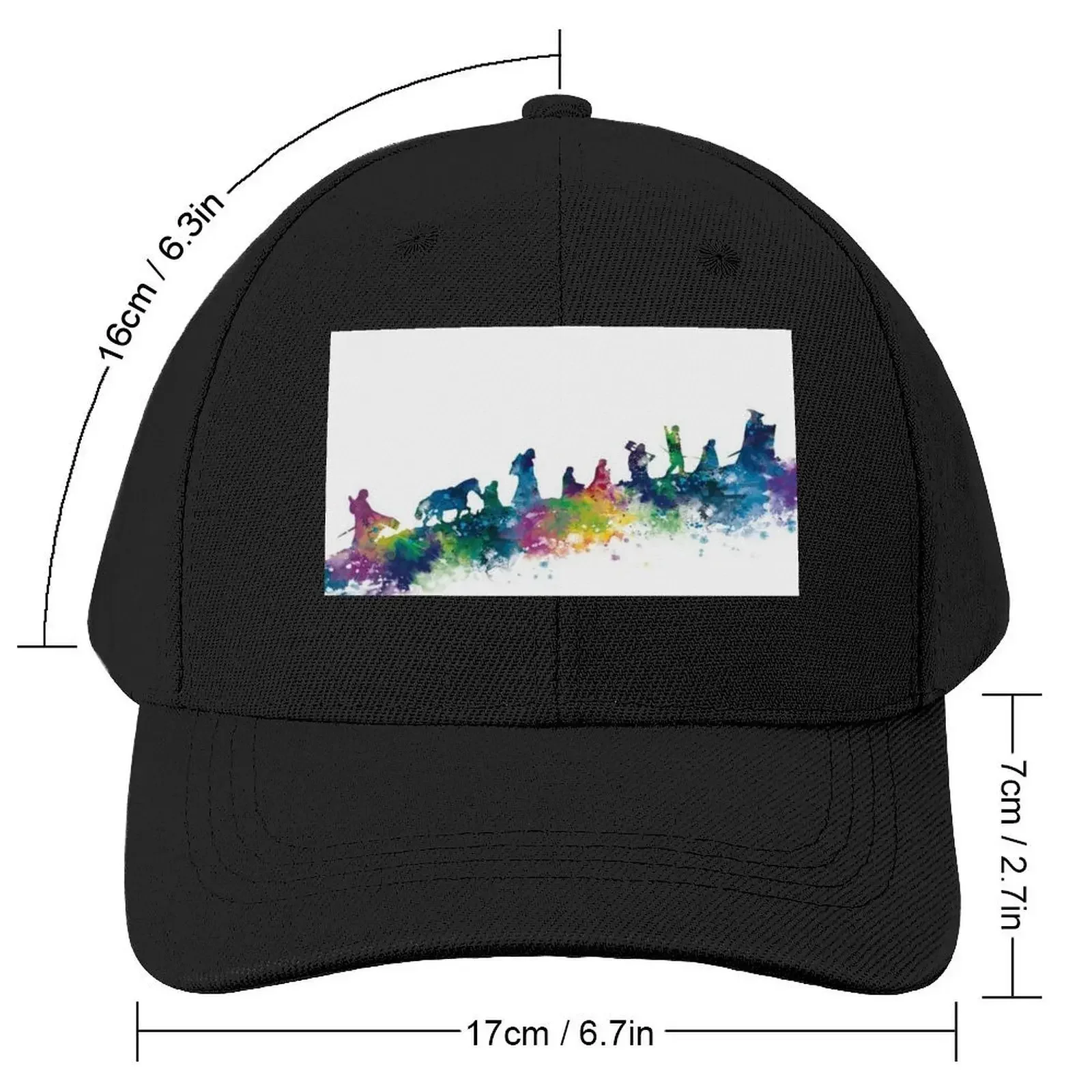 colorful journey Baseball Cap Visor Horse Hat foam party Hat Men's Women's