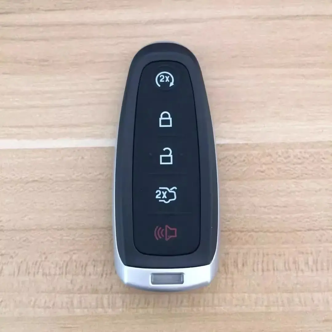 

5 Buttons Car Keyless Remote Key 315Mhz 433Mhz with ID46 Chip for Ford Edge Car Smart Remote Key ASK