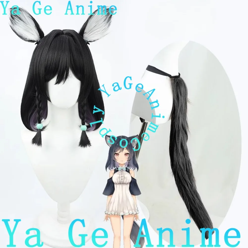 

VTuber Li Linglan (The Box) Парик для косплея Аниме и игры Парик для живого шоу на Хэллоуин