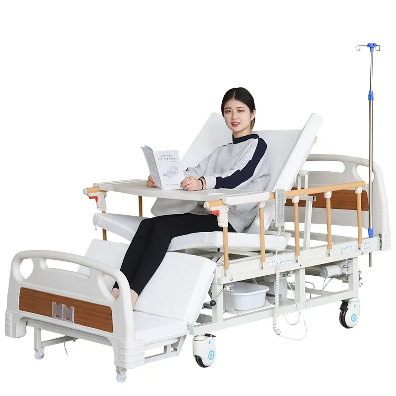 Household Five-Function Electric Care Bed Elderly Bed Paralysis Electric Full Qu Elderly Bed