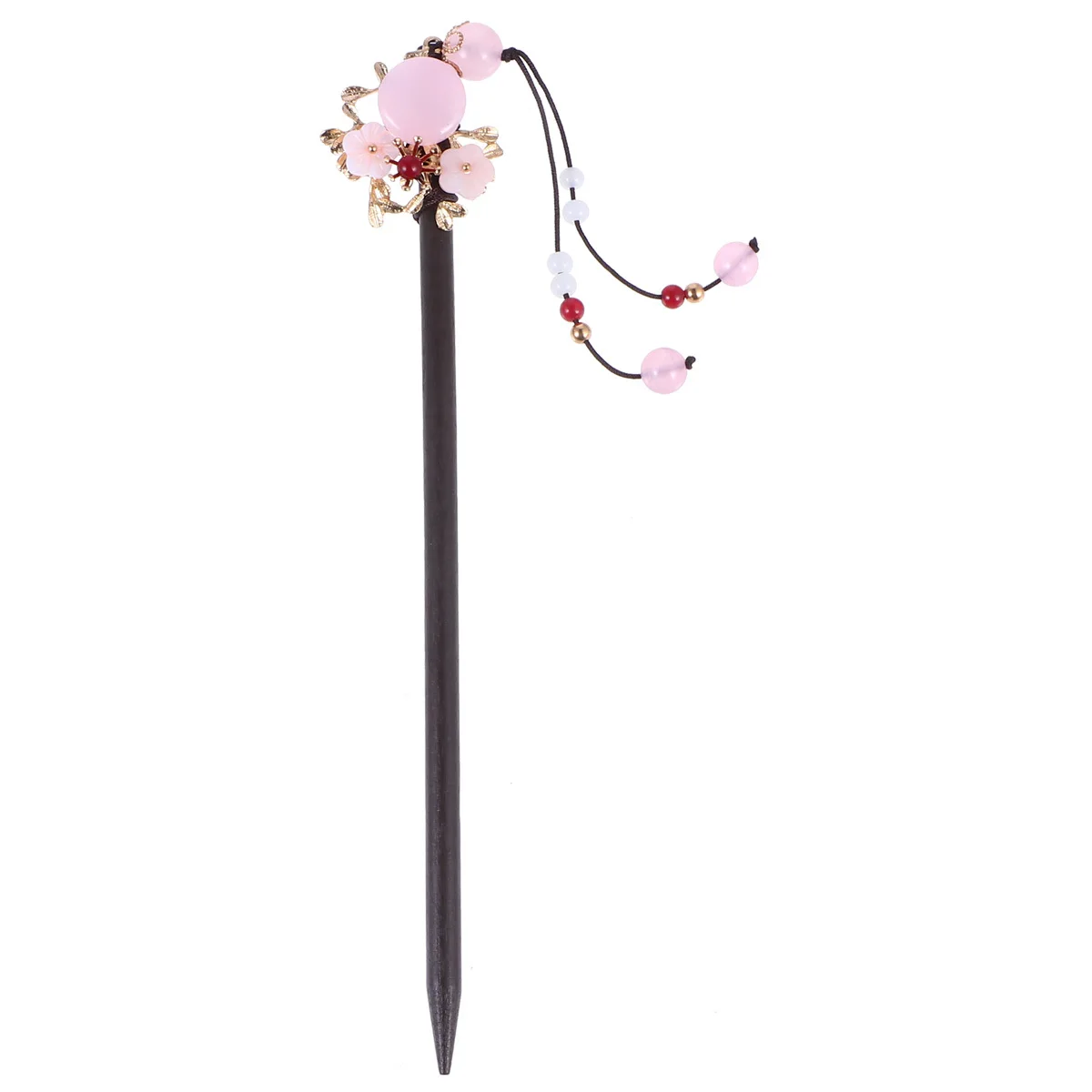 

1Pcs Retro Style Wooden Hair Stick Bridal Tassels Hairpin Classical Hair Accessories Ancient Costume Hairpin