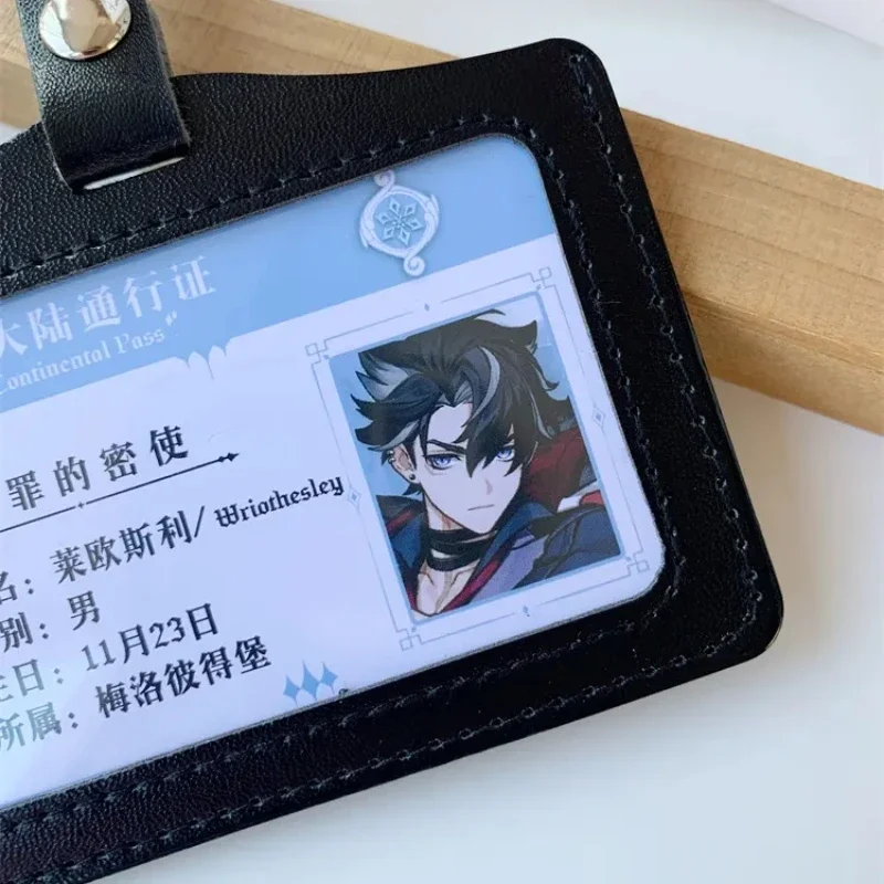 Game Impact Passport Student ID Card Animation PVC Name Cards For Fans Gift Cosplay Can be Custom Made Other Languages Text