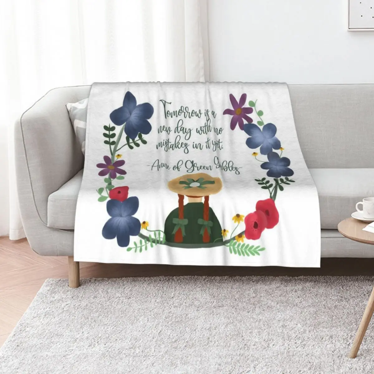 

Anne of Green Gables Throw Blanket heavy to sleep Large cosplay anime Thin Blankets