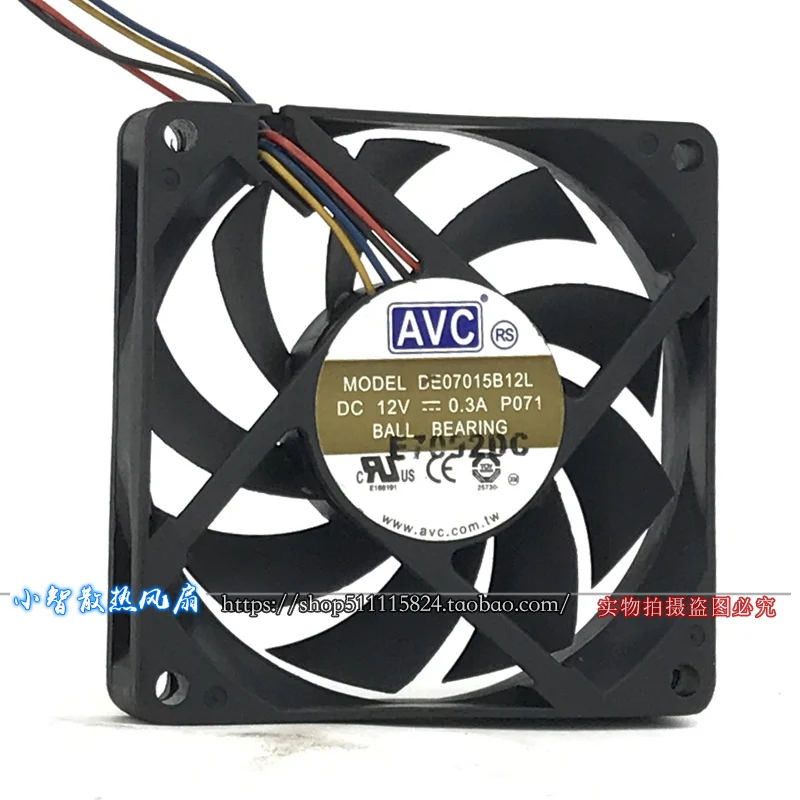 ORIGINAL DE07015B12L  7015 70*70*15mm NEW COOLING FAN RADIATOR
