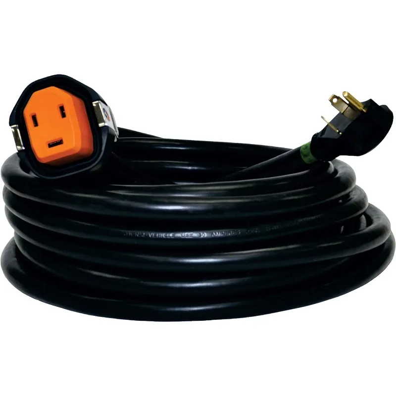 

R30303 RV Dual Configuration Power Cordset with Park Power End - 30 Amp, 30' Length