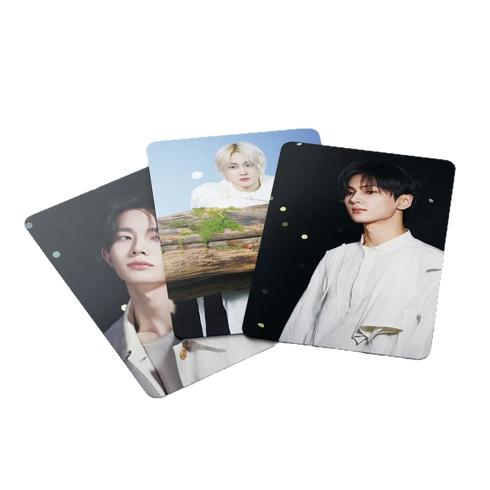 55 Pz/set Coreano Pop Boy Group JUNGWON HEESEUNG Crea Carte LOMO di Alta Qualità Album Carte Fan Notturni Regali e Da Collezione