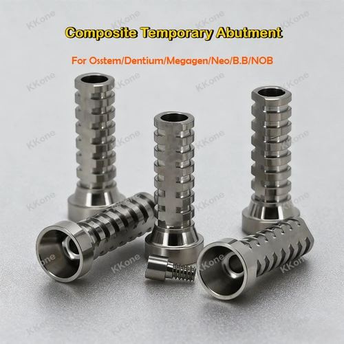 10 juegos de pilotes temporales compuestos para implantes dentales | Aleación de titanio, para Osstem/Dentium/Megagen/MIS/B/ANT/CTX/NEO/NOB