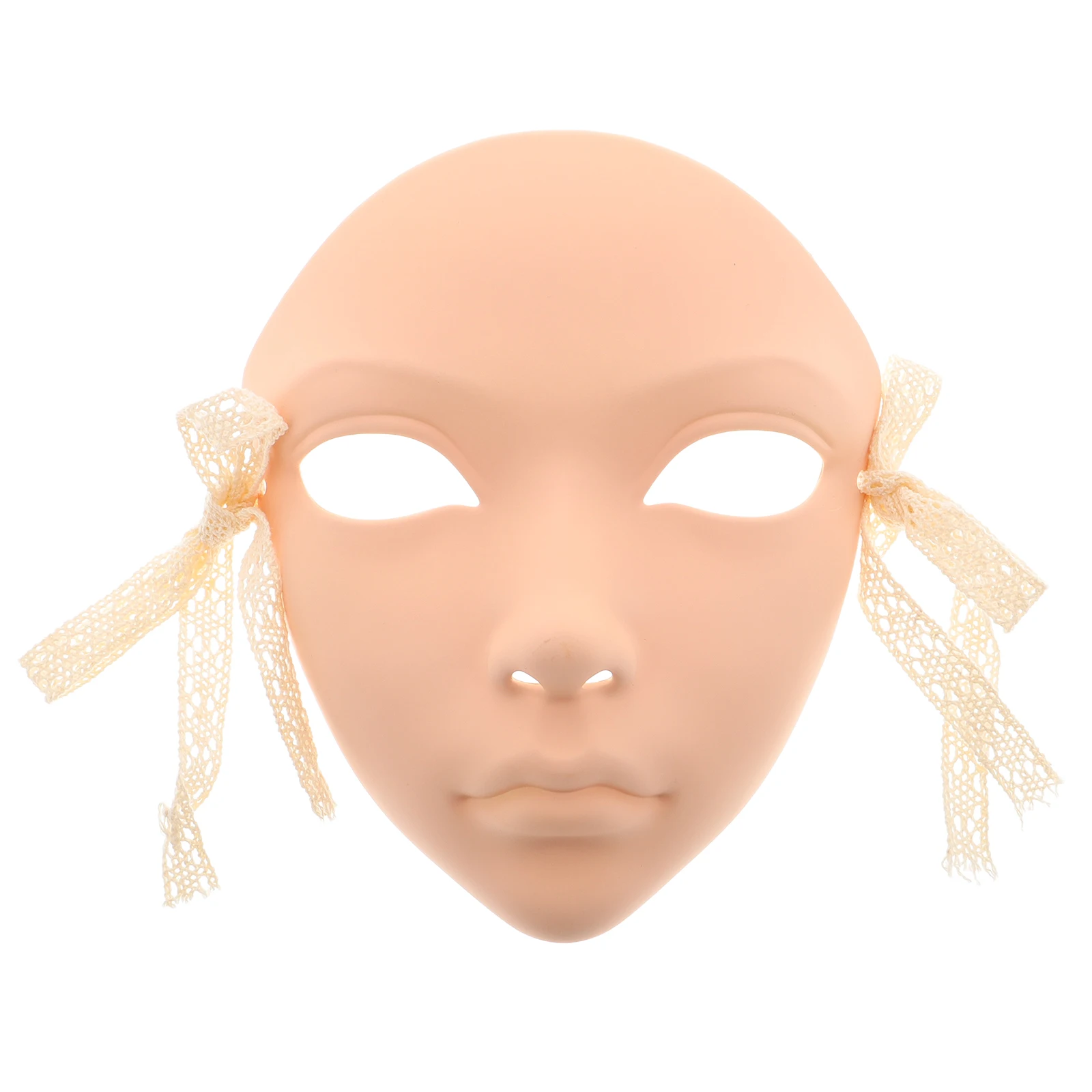 

Mask Blank Cosplay Beauty Masquerade Chinese Decorate Ancient Full Plastic Face for Stage