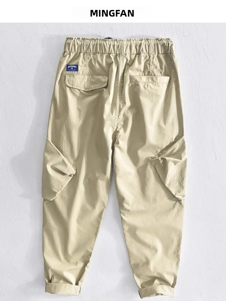 جديد G2025 الرجال الخريف الشتاء مستقيم الساق كيت متعدد ملابس العمل غير رسمية بنطلون Waed الاتجاه الوطني السراويل المريحة #3