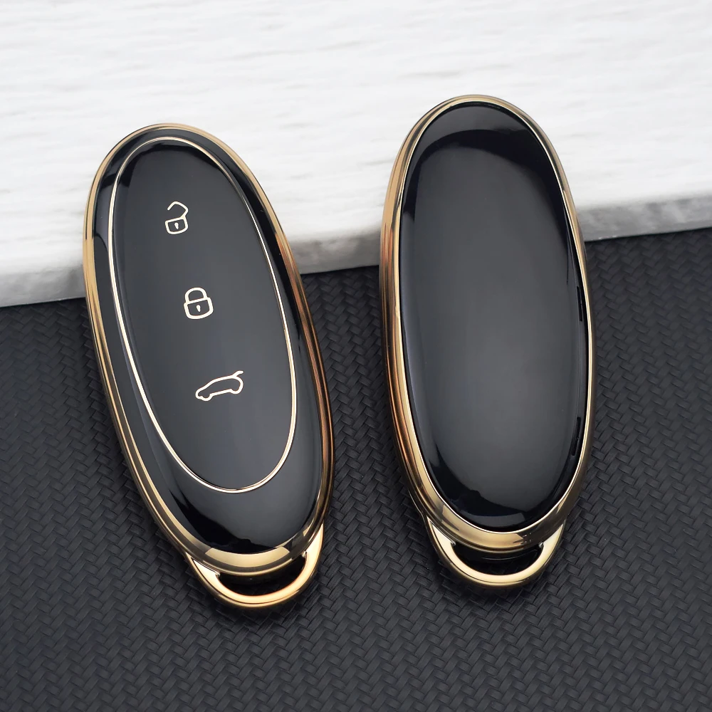 High-Quality TPU Protective Key Case Cover  For Dongfeng DFSK Nammi New Model 2024-2026 Durable Keychain Key Rings Car Parts