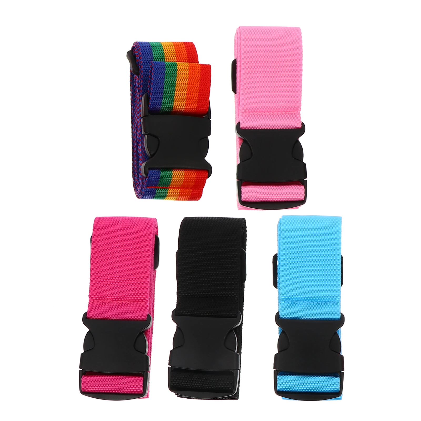 

Nonslip Luggage Straps for Suitcases Lashing Tight Belt Tie Down High Quality Pp Webbing