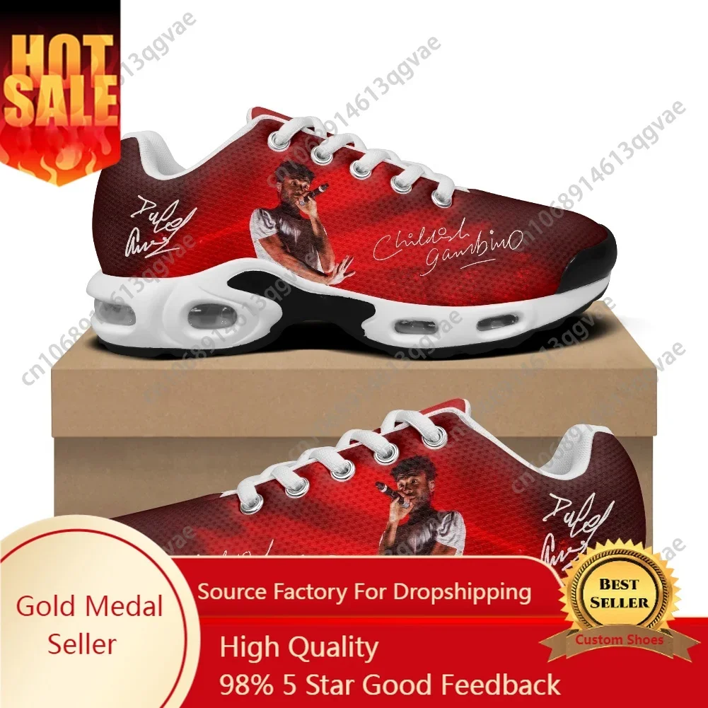 

Childish Music Gambino Awaken My Love Air Cushion Sneakers Mens Womens Teenager Sports Shoes High Quality Custom Mesh Sneaker