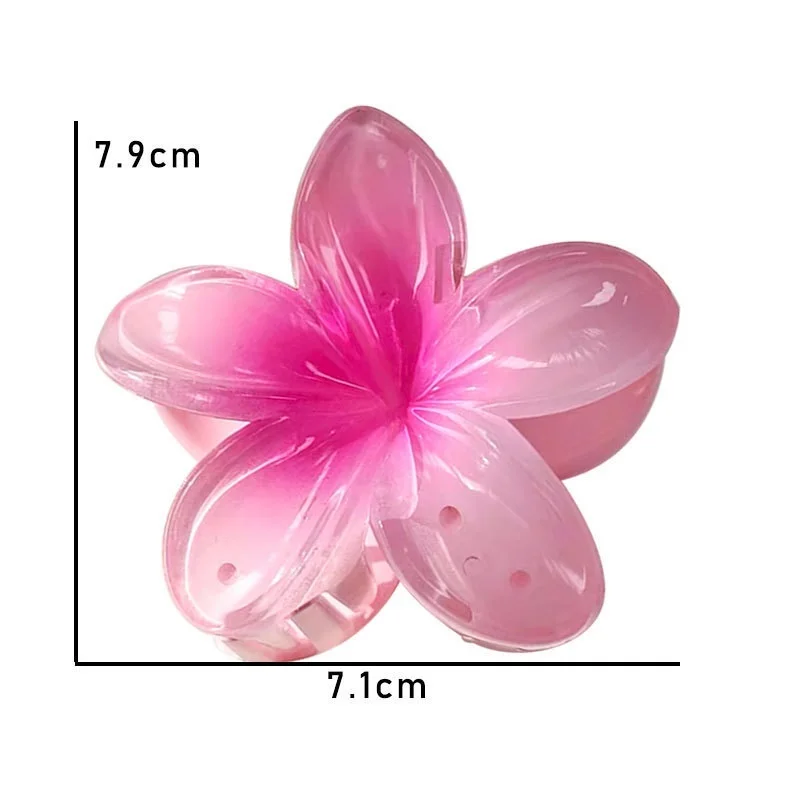 Flower Clip for Hair Clips Hairpins for Women Banana for Flower Large Hair Claw Clip Barrette Ladies Buckle for Hair JZ010