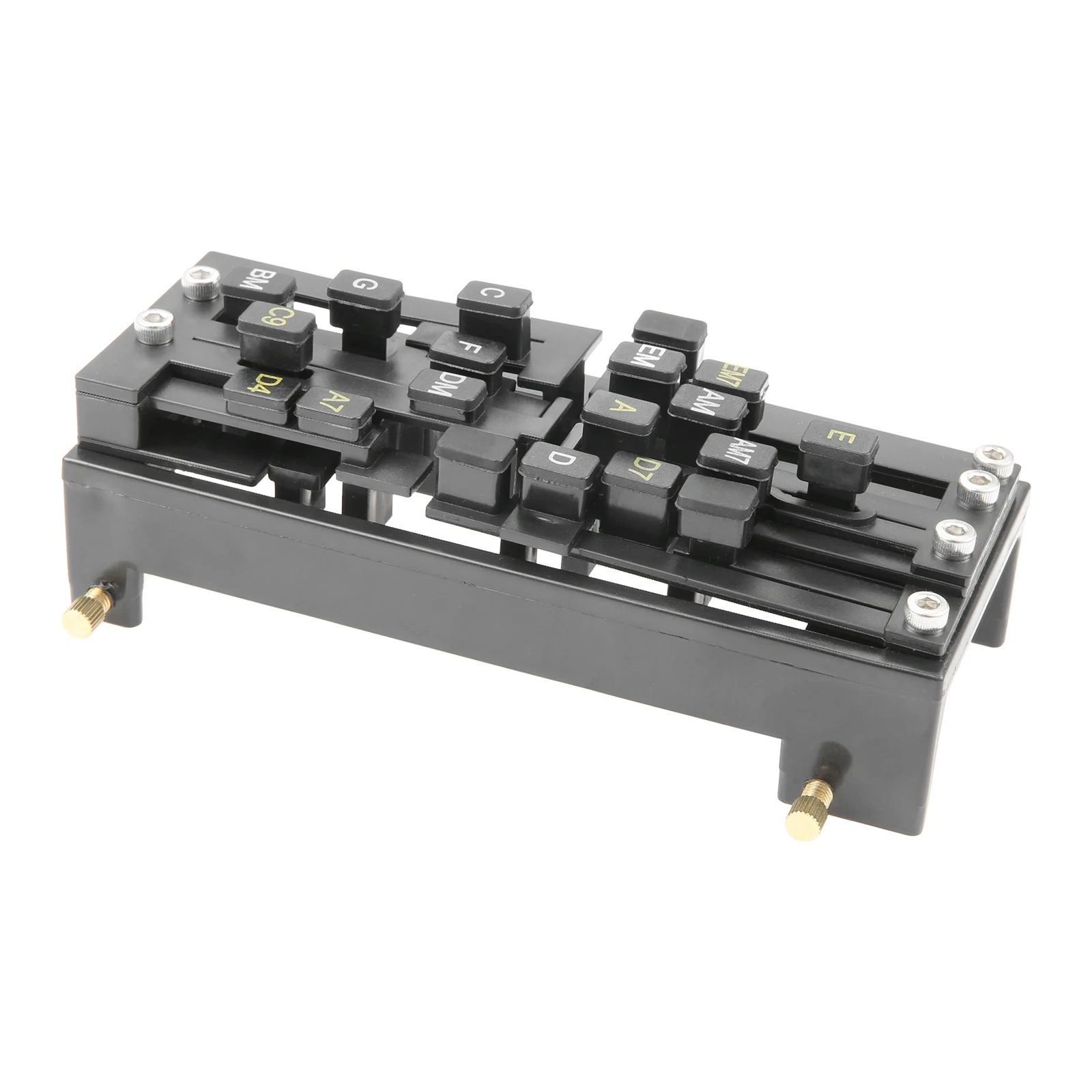 1pc Dual Chords Guitar Chord Presser for 38 Inch/42 Inch Acoustic Guitars Guitar Chord Helper Practice Tool for Beginners