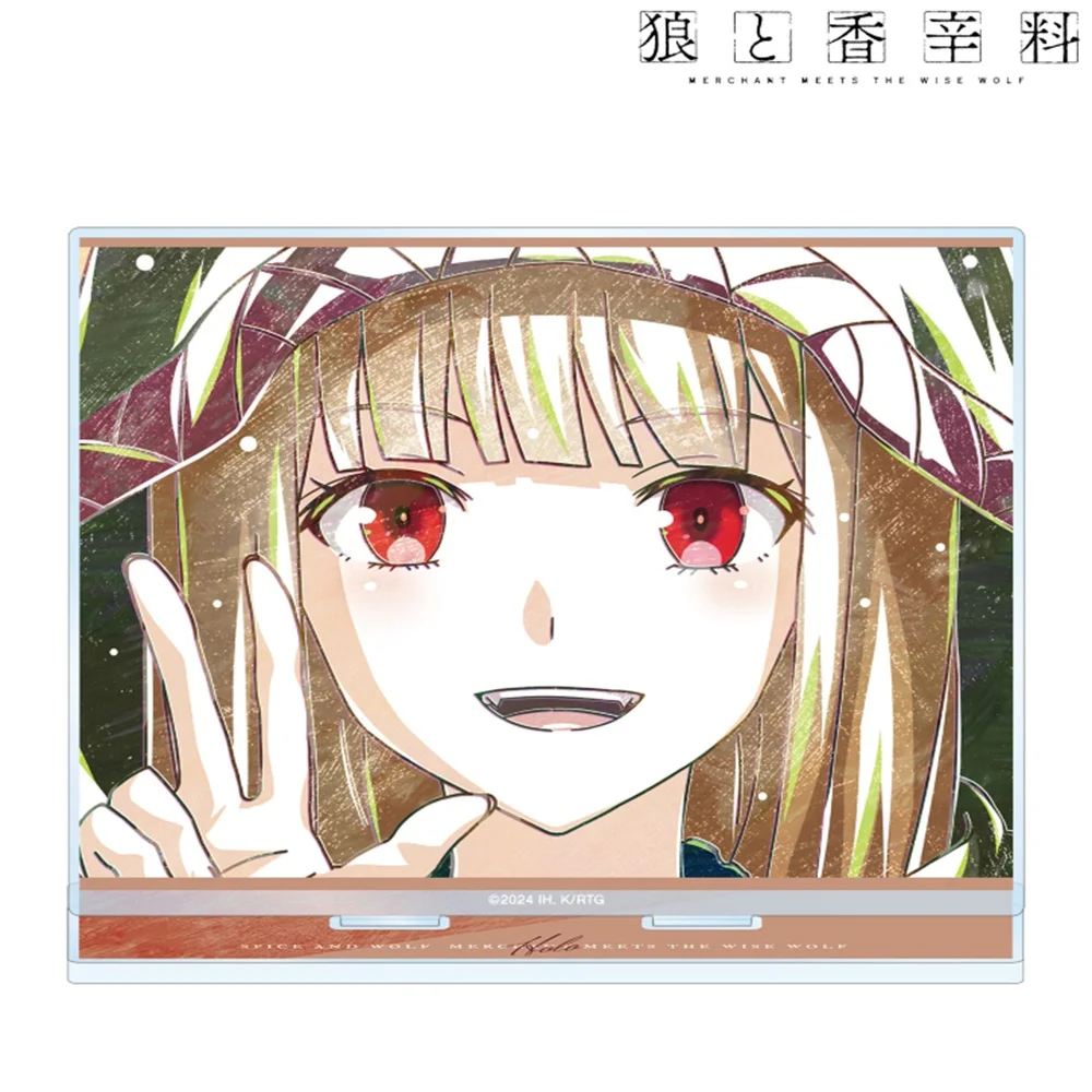 8PSC Anime Spice and Wolf  Acryl Stand Model Cosplay Karakters Ornament Accessoires Goederen Collectie Geschenken