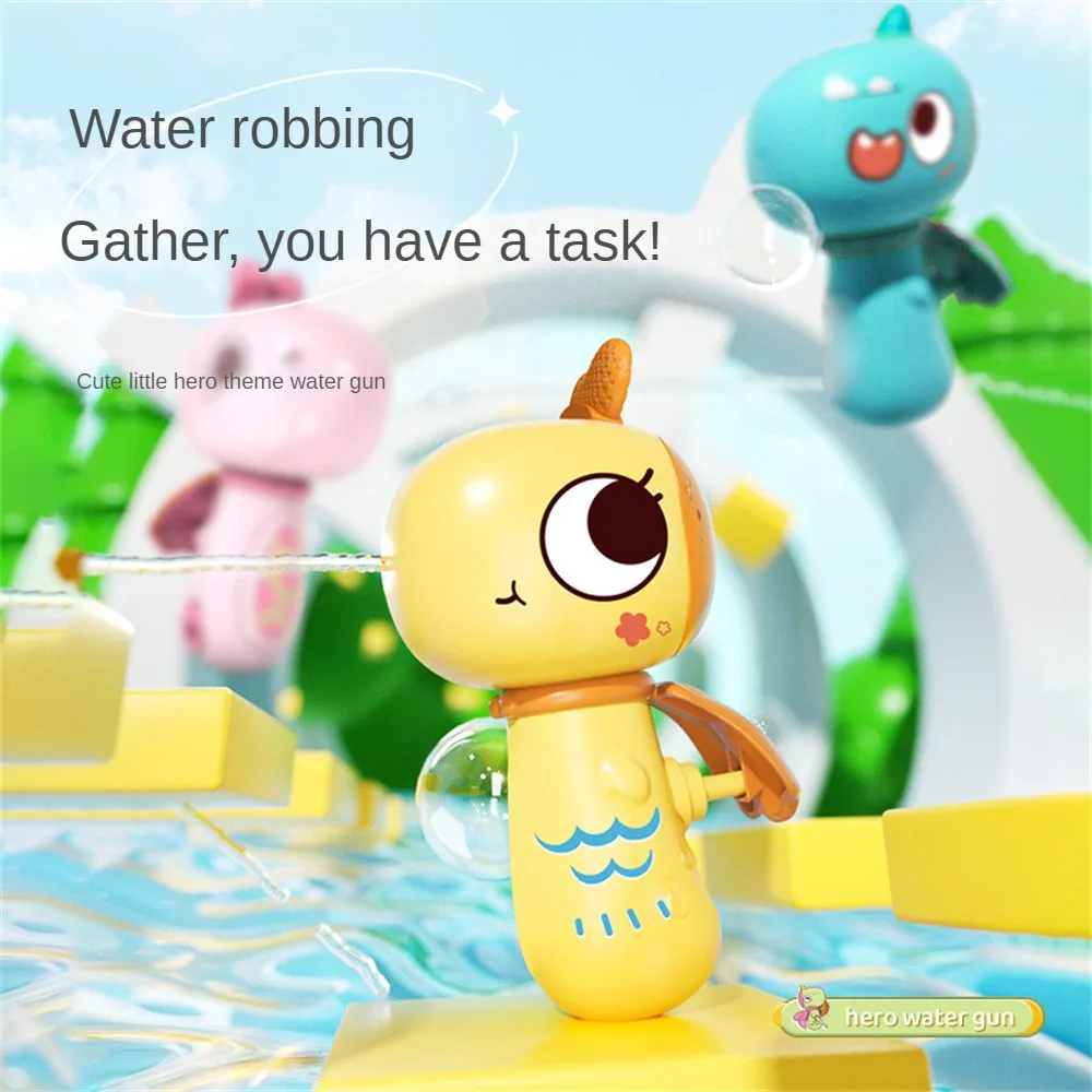 Kinder Wasser pistole Spielzeug Cartoon Trompete Mini Wasser pistolen Schwimmbad Baby Eltern-Kind spielen Wassers prüh pistole für Kinder Geschenke