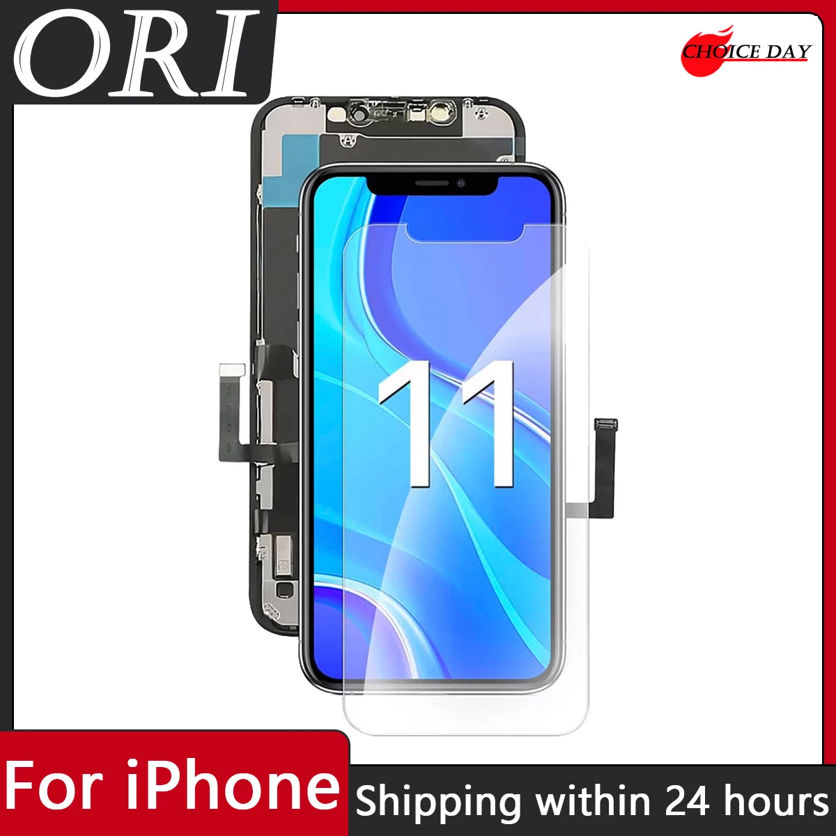 Excellent OLED Pantalla for iphone 11 LCD Display Touch Screen Digitizer Assembly for iPhone 11 LCD Replacement Support 3D Touch