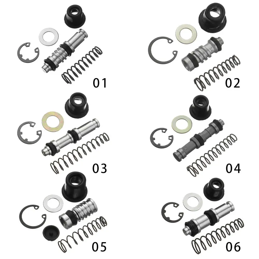 Motorcycle Clutch Brake Pump 11mm 12.7mm 14mm Piston Plunger Repair Kits Set Master Cylinder Piston Rigs Repair Accessories