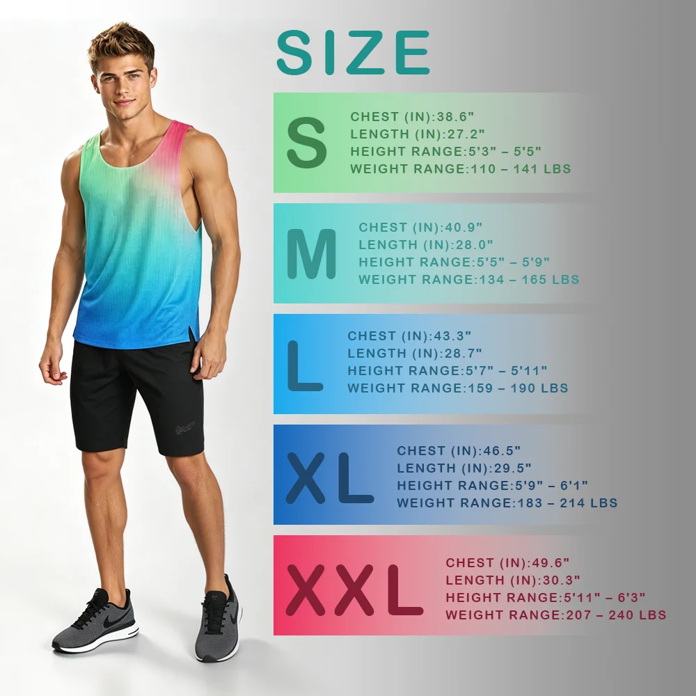 Herren Ultraleichtes Schnelltrocknendes Marathon-Tanktop Atmungsaktives Reibungsfreies Ärmelloses Shirt für Fitness, Yoga, Laufen und Workout – Detail 4