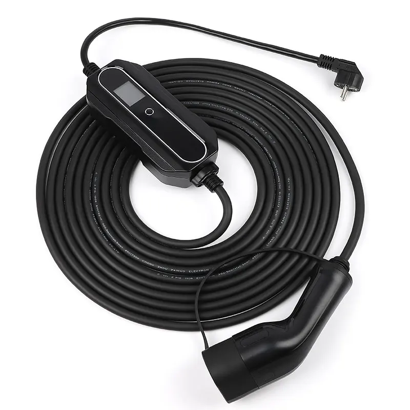 20 meter 15 meter Type 2 oplader lange kabel 10 meter 16A-6A EV-oplaadkabel Type 1 draagbare stroom verstelbare elektrische auto