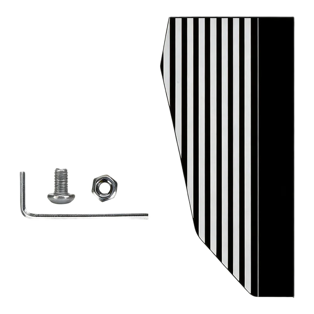 Front Mudguard Folding Mudguard For Night Rides Streamlined Design Safety Reflective Pattern Prevents Mud Splashes