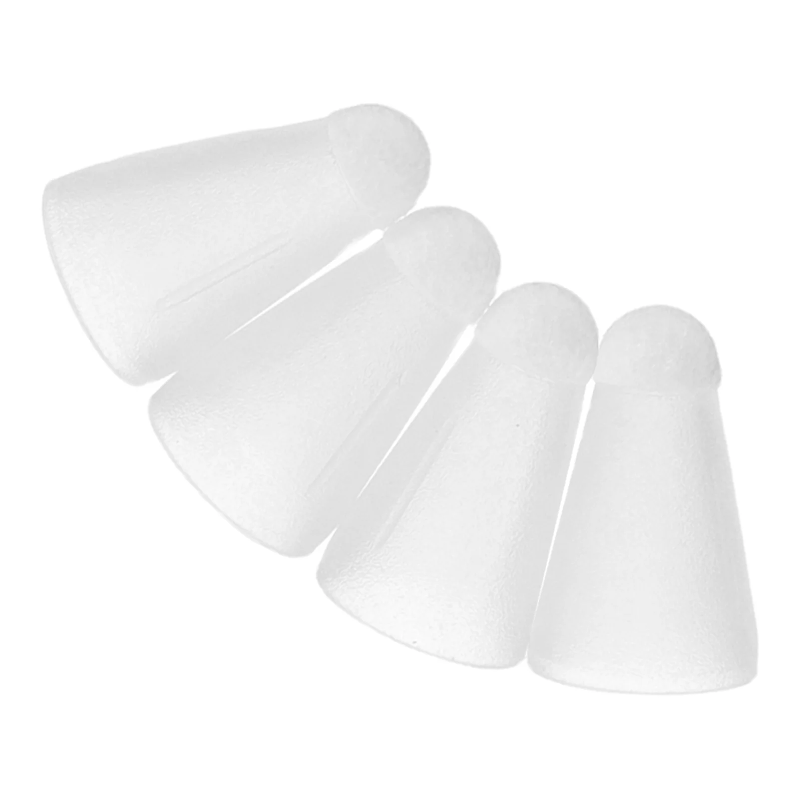 

4pcs Replacement Tips For Stylus Pen Silicone Touch Pencil Nib Cover Anti-Slip Noise-Reducing Durable Fiber Tip Protector Tablet