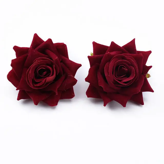 30/100PCS High Quality Artificial Flowers Festival Car Home Decoration Wedding Bridal Accessories DIY Art Wreath Gift Silk Roses image 3