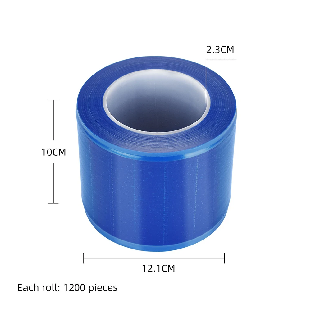Waterproof Tattoo Barrier Film Membrane Plastic Anti-fouling Film 1200Pcs/Roll Beauty Salon Daily Consumable Supplies image 4