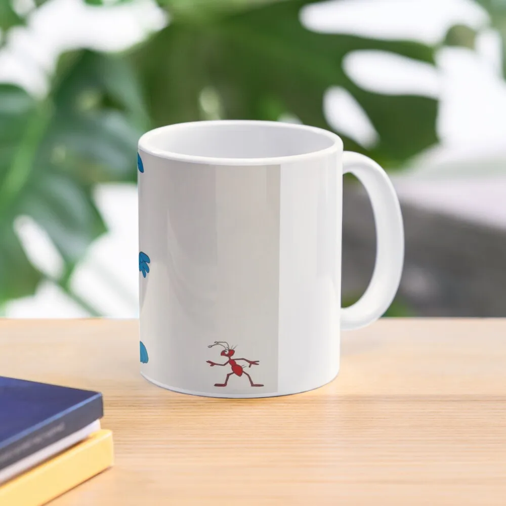 The Ant And The Aardvark Classic  Mug Coffee Printed Cup Image Handle Round Tea Gifts Design Picture Photo Simple Drinkware