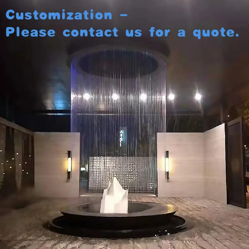 

custom.Out Door Luxury Customization Digital Progarm China Sculpture Curtain Fountain Sale