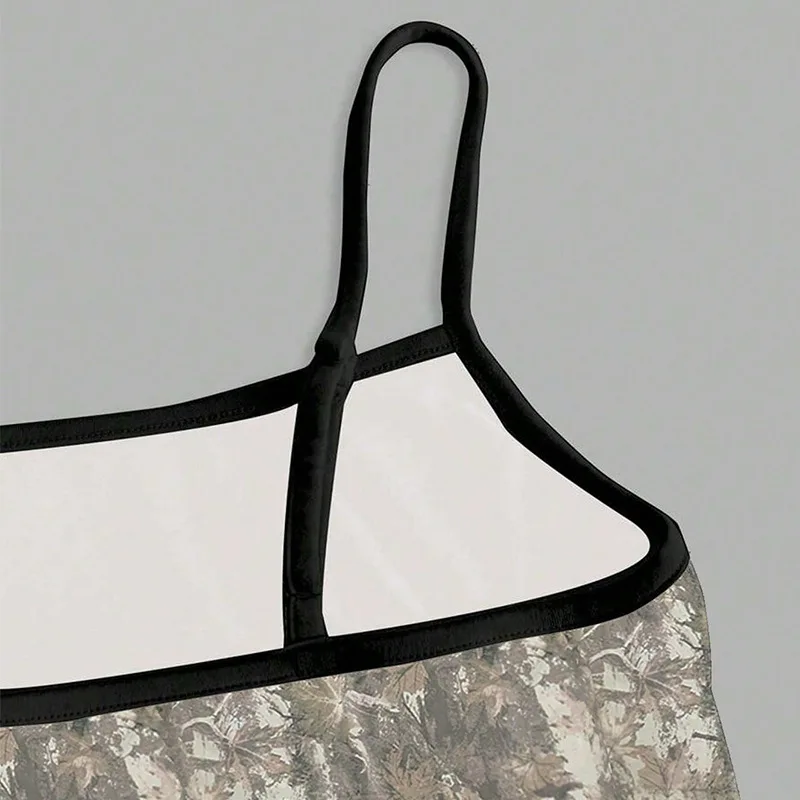 Top Sexy con tirantes para mujer, ropa interior Csole de Color Retro Faion, tejido Regular fino, producción china, verano 2025