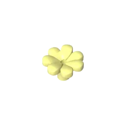 GDS-2118 Plant Flower with Bar and Small Pin Hole compatible with lego 32606 pieces of children\'s toys Technical