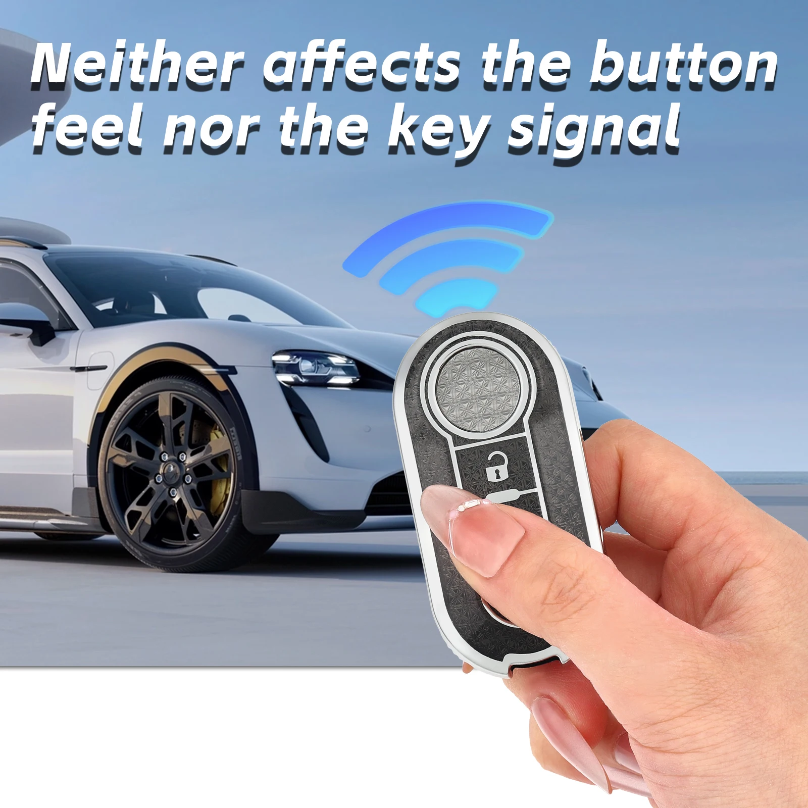 TPU Car Key Shell Case Fob For Fiat 500 Panda Punto Bravo Doblo Peugeot Boxer Citroen Relay Fiat Ducato Lancia Musa keychain