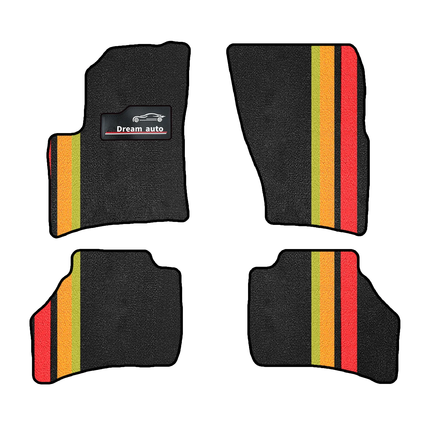 Car Mats With Buttons Waterproof Non-Slip Car-Specific Mats Floor Mats For Volkswagen tuareg 2011-2018 7P Cross bridge 11.5cm