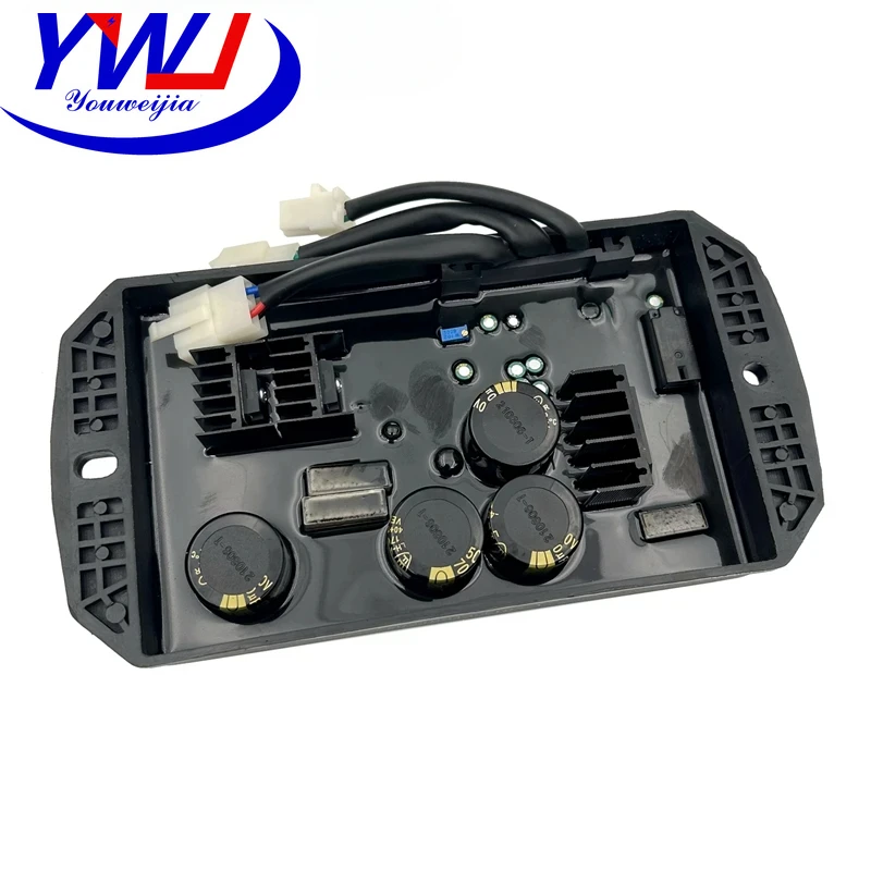 LIHUA 10KW AVR Automatic Voltage Regulator TT93-8 Three And Single Phase 9 Wire Use For Dual Cylinder Generator