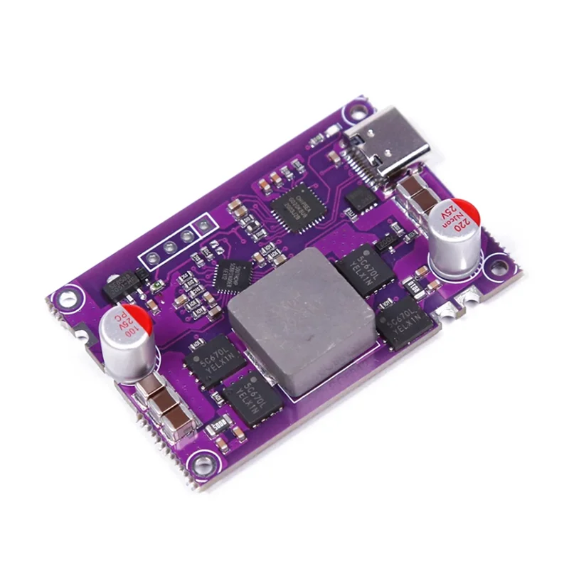 120W Two-Way Pd Fast Charging Module 4S Charging Treasure Module Circuit Board High Power Pd Fast Charging Boost/Buck