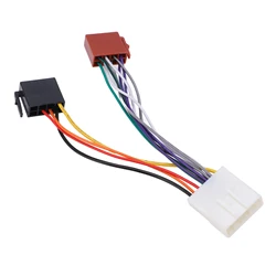 Câblage d'autoradio SFP Adaptateur stéréo, câble ISO, prise de remplacement pour Nissan Juke, Navatofinder, Qashqai, Micra, Pulsar, Tiida