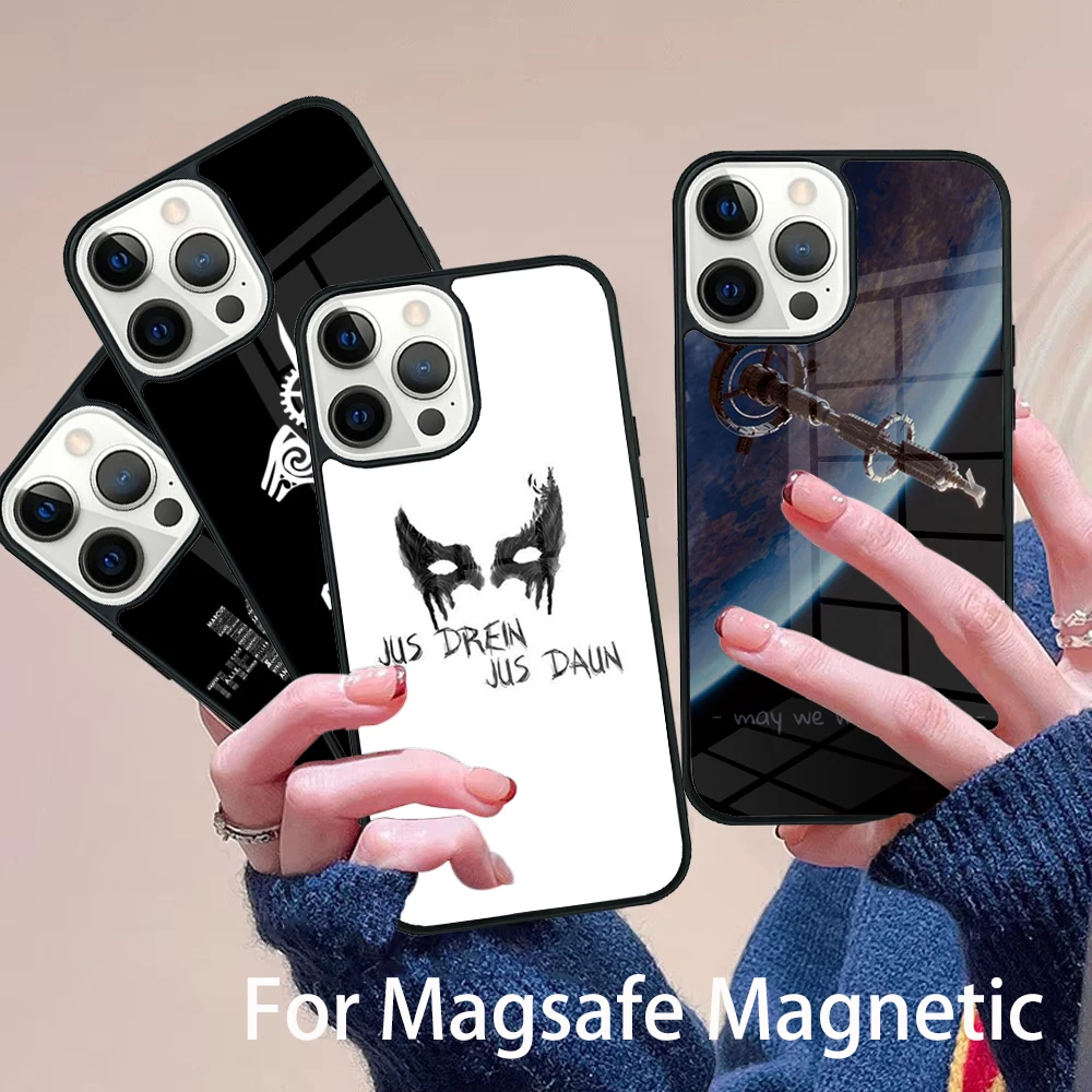 

Heda Lexa The 100 TV Phone Case Magesafe Magnetic Wireless Charge Cover For IPhone 16 11 12 13 14 15 Pro Max Plus Mini