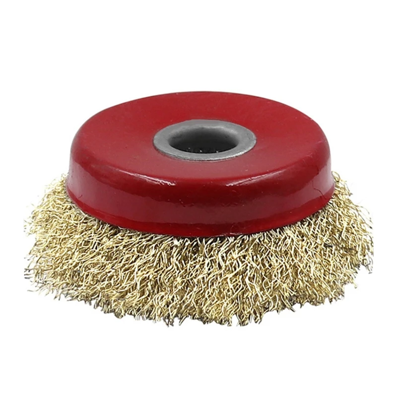 G92C Atualizado a escova aço xícara escova aço para moer ferramenta remoção ferrugem/rebarbas