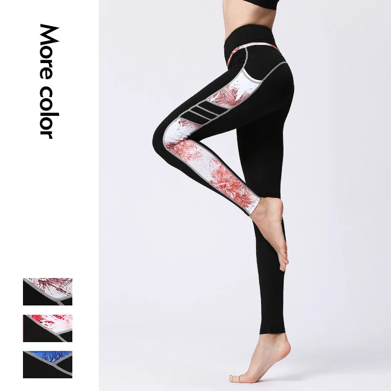 Leggings per le donne Legging Workout Gym collant Fitness Yoga pantaloni sportivi pantaloni elastici asciugatura rapida Grils traspiranti Streetwear