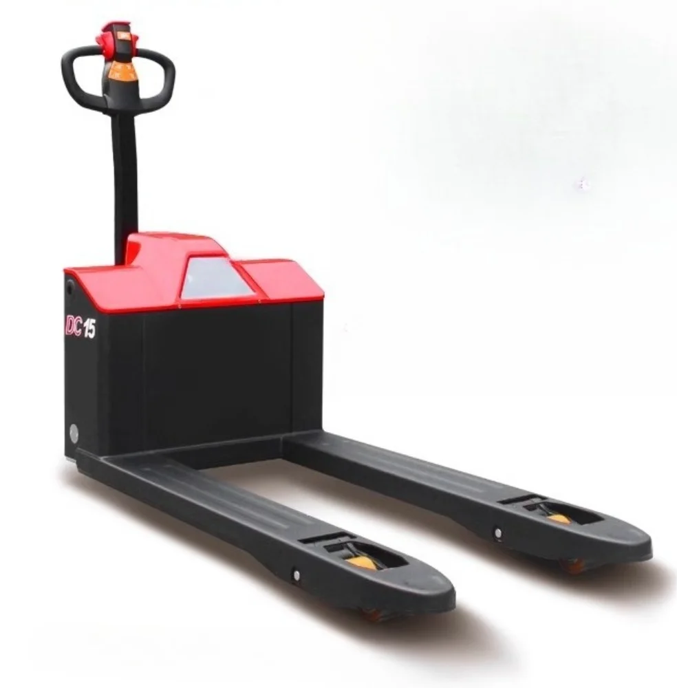 Fully electric transport hydraulic pallet forklift trailer