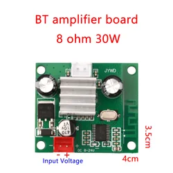 30W 30W Stereo Bluetooth Amplificatore di Potenza Modulo DC8-24V Mini Amplificatore Digitale di Potenza Amplificatore Audio Amplificatore Per Altoparlante Fai Da Te