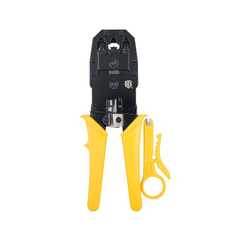 

RJ45 Ergonomic Design Crimping Tool Ethernet Network LAN Cable Crimper Cutter Stripper Plier 8P 6P RJ12 RJ11 for Cat5 Cat6 Cat7