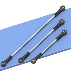 M3 * l25 mm-300mm pręt łączący końcówka przegub kulisty metalowa końcówka bez śrub piłka plastikowa klamry z łbem regulowany zakres 10mm
